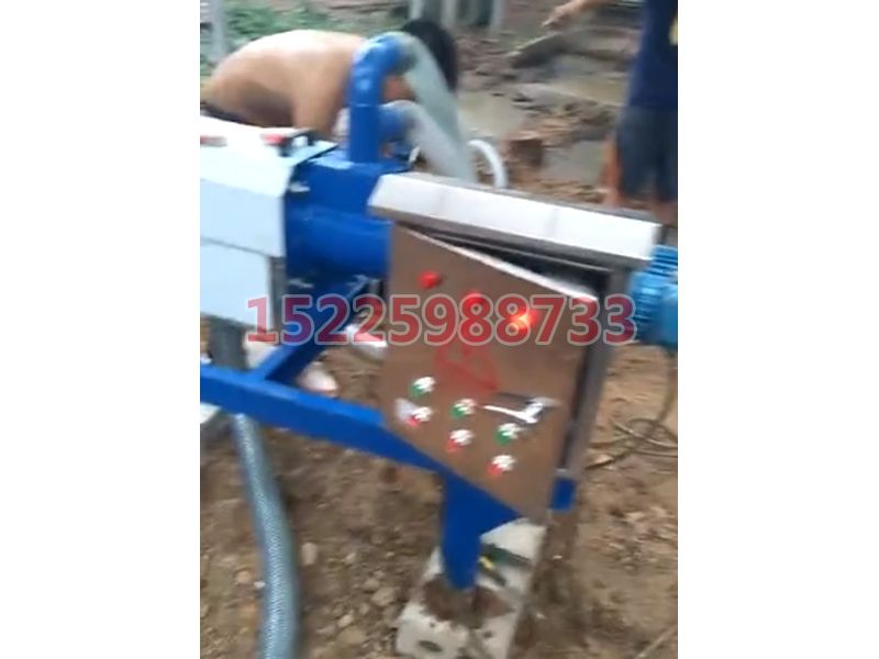 固液分離機工作現場