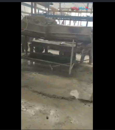 漏糞板生（shēng）產（chǎn）線現場視頻